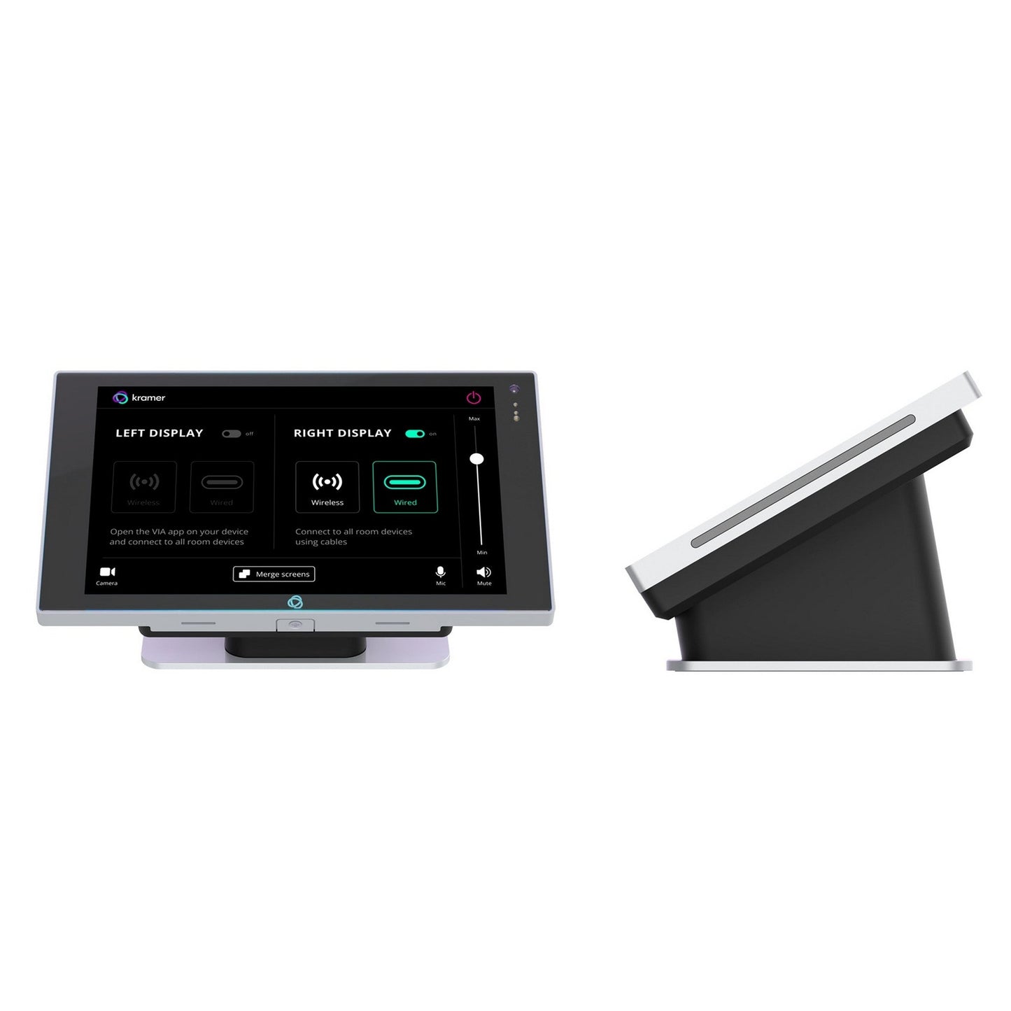  Kramer KT-208 8-Inch Table Mount PoE Touch Panel(Kramer Kt 208 8 Inch Table Mount Poe Touch Panel)