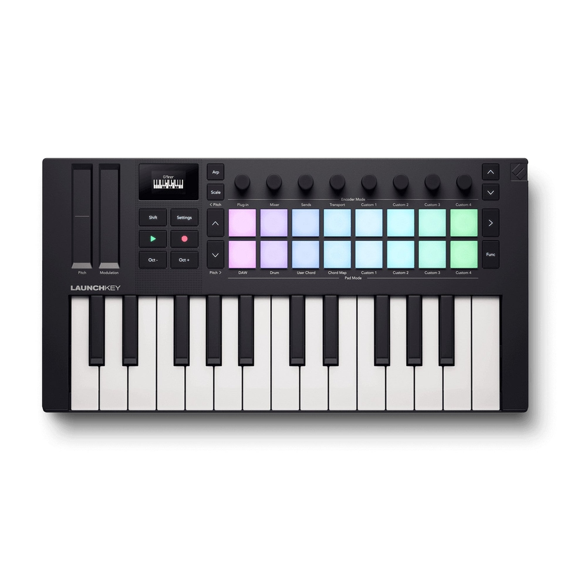  Novation Launchkey Mini 25 MK4 MIDI Keyboard Controller With 25 Keys(Novation Launchkey Mini 25 Mk4 Midi Keyboard Controller With 25 Keys)