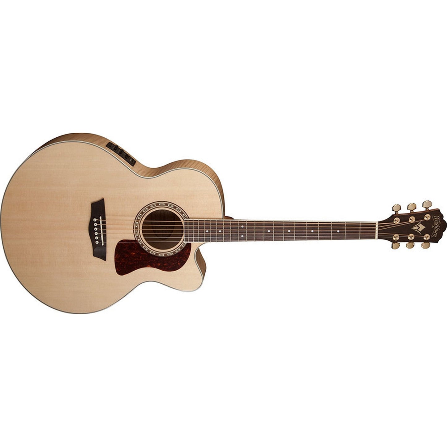  Washburn Heritage J40SCE 6-String Acoustic-Electric Guitar With Cutaway(Washburn Heritage J40sce 6 String Acoustic Electric Guitar With Cutaway)