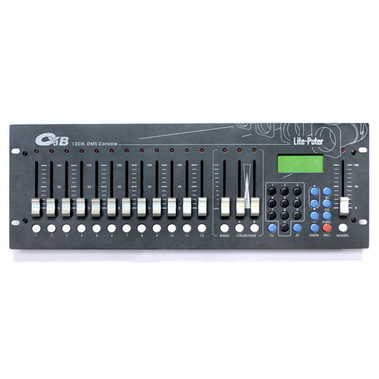  Ikan CX-3B Lite-Puter 12-Channel DMX Lighting Console(Ikan Cx 3b Lite Puter 12 Channel Dmx Lighting Console)