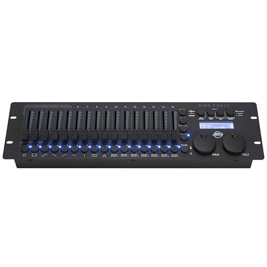  ADJ DMX FX512 3-Space 19-Inch Rack-Mount DMX Lighting Controller(Adj Dmx Fx512 3 Space 19 Inch Rack Mount Dmx Lighting Controller)