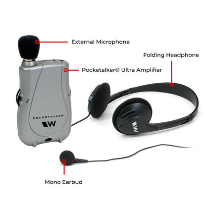  Williams AV PKT D1 EH Pocketalker Ultra Sound Amplifier System(Williams Av Pkt D1 Eh Pocketalker Ultra Sound Amplifier System)
