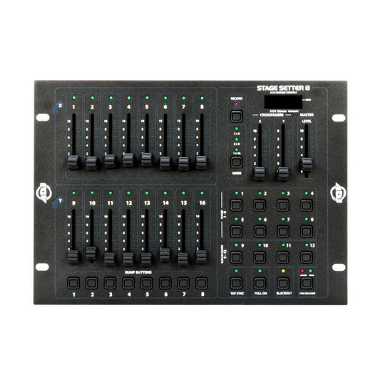 ADJ STAGE SETTER-8 8 Programmable Patterns 8 DMX Channel Controller(American Dj Stage Setter 8 8 Programmable Patterns 8 Dmx Channel Controller)
