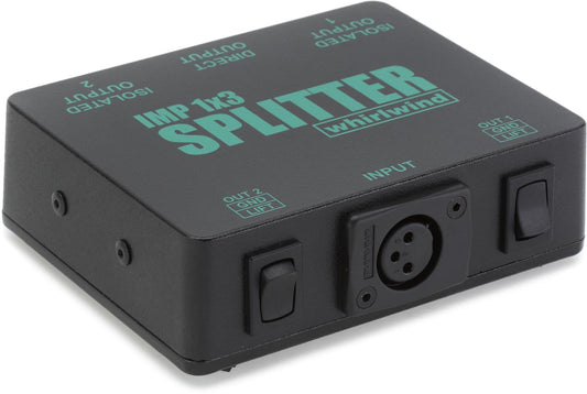  Whirlwind SP1X3 1X3 Microphone Splitters(Whirlwind Sp1x3 1x3 Microphone Splitters)