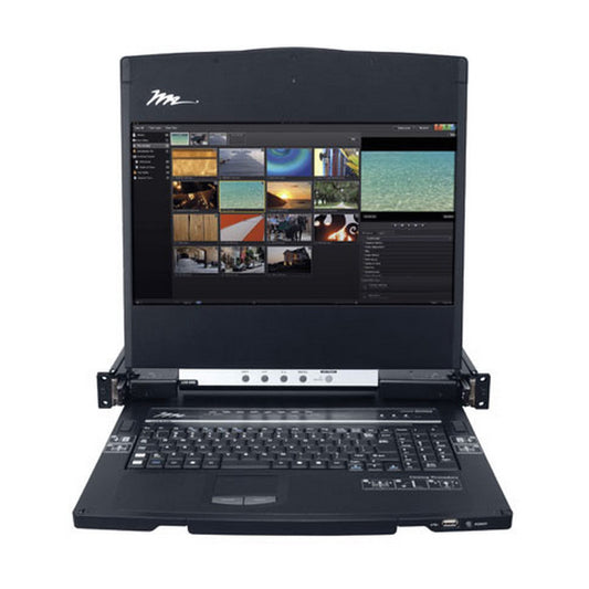  Middle Atlantic RM-KB-LCD17KVMHD High Definition Rackmount Console With KVM 1080p Widescreen Display(Middle Atlantic Rm Kb Lcd17kvmhd High Definition Rackmount Console With Kvm 1080p Widescreen Display)