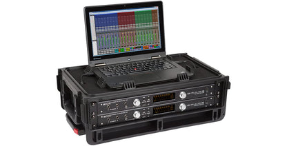  SKB 1SKB-iSF2U Injection Molded 2U Studio Flyer Rolling Rack Case(Skb 1skb Isf2u Injection Molded 2u Studio Flyer Rolling Rack Case)