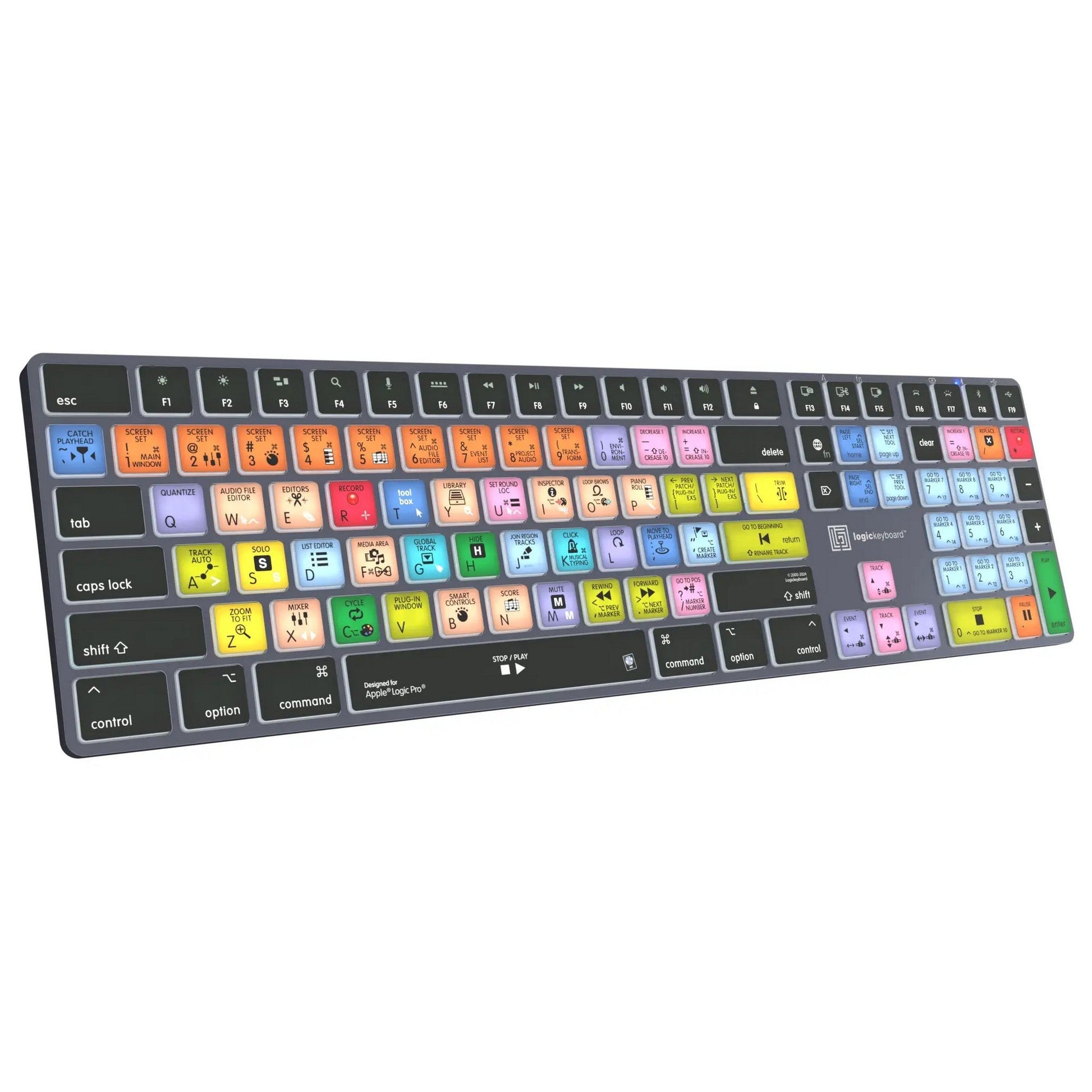  Logickeyboard Apple Logic Pro X2 Titan For Mac US, English(Logickeyboard Apple Logic Pro X2 Titan For Mac Us English)