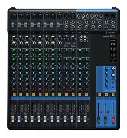  Yamaha MG16 16-Channel Mixing Console(Yamaha Mg16 16 Channel Mixing Console)
