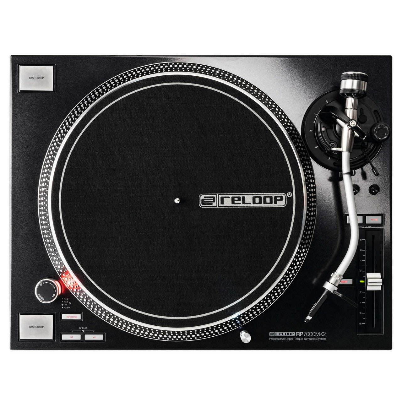  Reloop RP-7000 MK2 Direct Drive High Torque Turntable(Reloop Rp 7000 Mk2 Direct Drive High Torque Turntable)